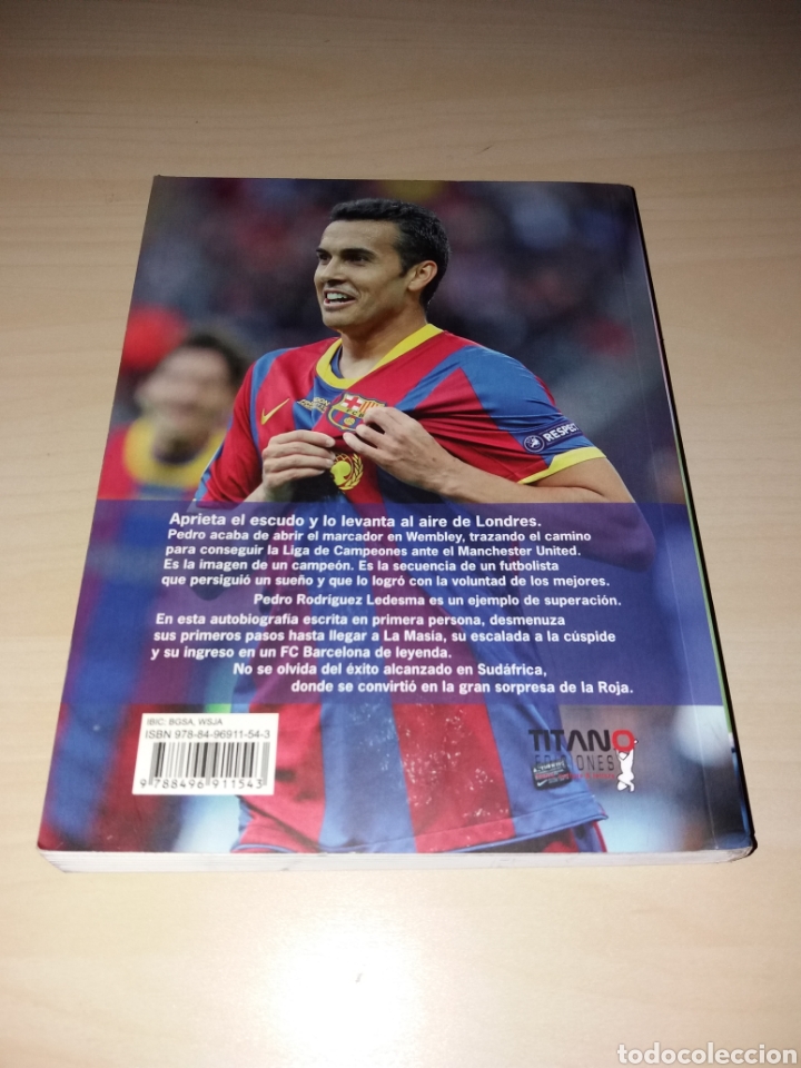 Coleccionismo deportivo: PEDRO, VOLUNTAD DE CAMPE&Oacute;N - Foto 2