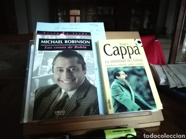 Coleccionismo deportivo: Michael Robinson- el f&uacute;tbol y cosas de Robin - Foto 2