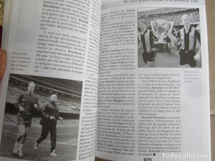 Coleccionismo deportivo: COLECCION SPORT , KOEMAN , su vida y el bar&ccedil;a , 1995 - Foto 4