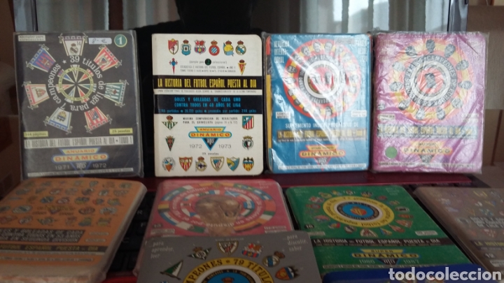 Coleccionismo deportivo: Anuarios Din&aacute;micos. D&eacute;cada del 80 al 90..... 10 LIBRILLOS y sus adjuntos. - Foto 1