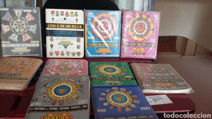 Coleccionismo deportivo: Anuarios Din&aacute;micos. D&eacute;cada del 80 al 90..... 10 LIBRILLOS y sus adjuntos. - Foto 4