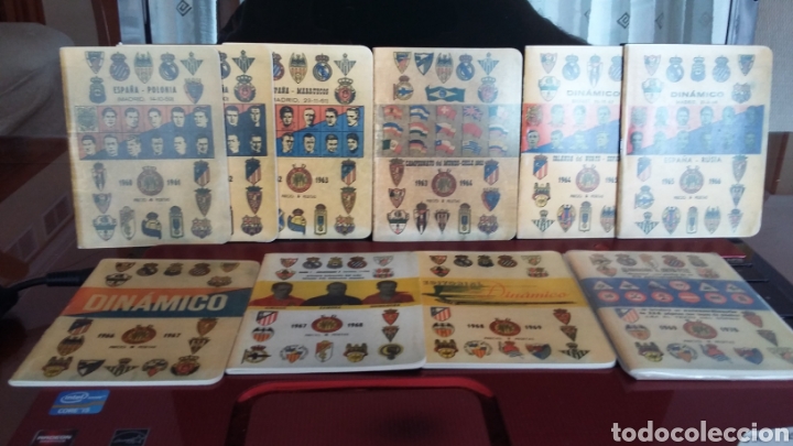 Coleccionismo deportivo: Anuarios Din&aacute;micos. D&eacute;cada del 80 al 90..... 10 LIBRILLOS y sus adjuntos. - Foto 6
