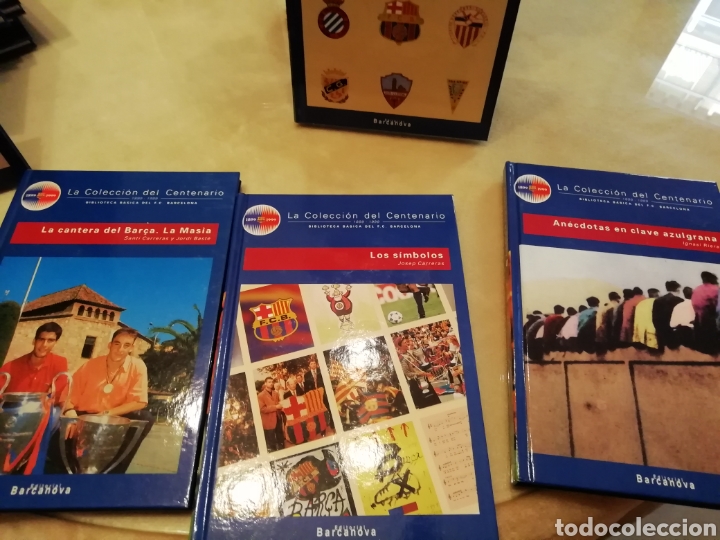 Coleccionismo deportivo: FC Barcelona- biblioteca centenario 31 libros. hist&oacute;rico - Foto 4