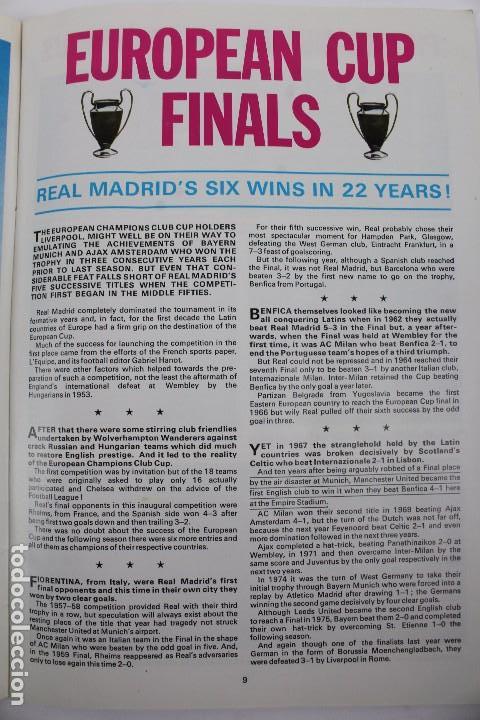 Coleccionismo deportivo: PO-25.FINAL EUROPEAN CHAMPION CLUBS CUP. FINAL CLUB BRUGGE KV - LIVERPOOL F.C. WEMBLEY MAY 1978. - Foto 5 - 141569822