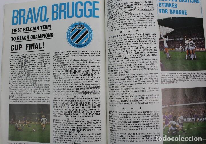 Coleccionismo deportivo: PO-25.FINAL EUROPEAN CHAMPION CLUBS CUP. FINAL CLUB BRUGGE KV - LIVERPOOL F.C. WEMBLEY MAY 1978. - Foto 11 - 141569822