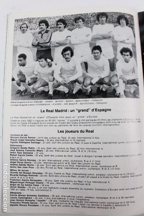 Coleccionismo deportivo: PO-27.PROGRAMA OFICIAL FINAL COPA DE EUROPA DE CLUBS 27 DE MAYO 1981. REAL MADRID . LIVERPOOL F.C. - Foto 8 - 141576114