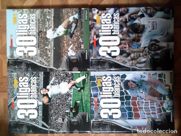 Coleccionismo deportivo: 30 LIGAS BLANCAS - 4 TOMOS - Foto 3