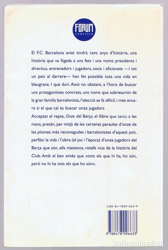 Coleccionismo deportivo: ONZE DEL BAR&Ccedil;A - Foto 2