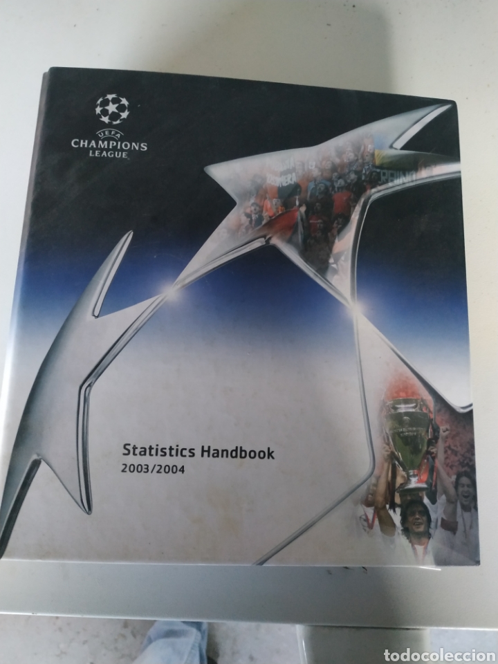 Coleccionismo deportivo: Libro estadisticas champions 2003-2004 - Foto 1
