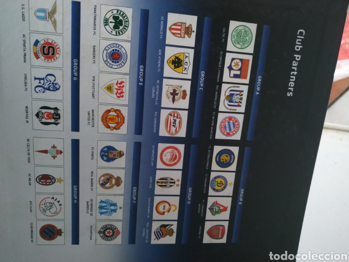 Coleccionismo deportivo: Libro estadisticas champions 2003-2004 - Foto 2
