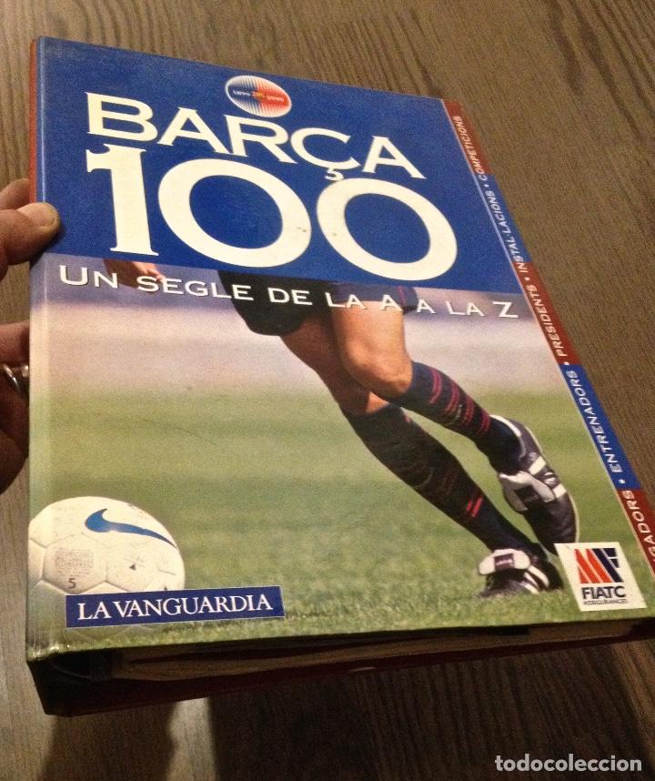 Coleccionismo deportivo: FC Barcelona. centenario fichas la vanguardia completo - Foto 1