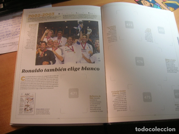 Coleccionismo deportivo: LIBRO HISTORIA DEL REAL MADRID POR ABC LEER - Foto 3