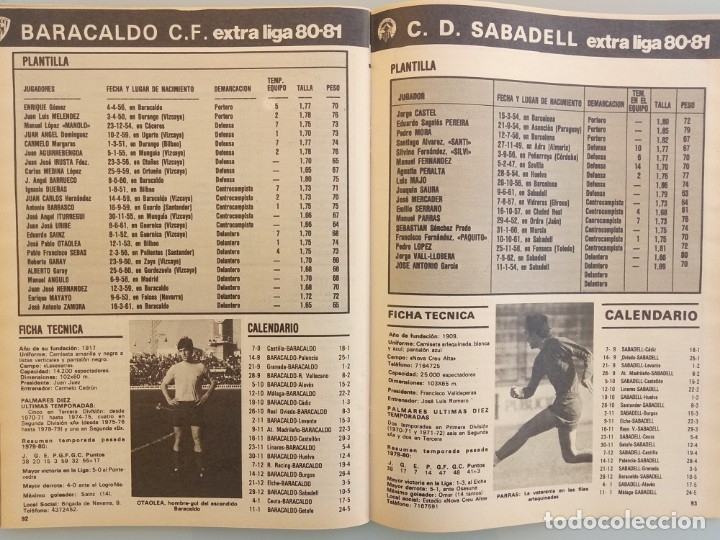 Coleccionismo deportivo: DON BAL&Oacute;N. EXTRA LIGA 80/81 - # - Foto 5