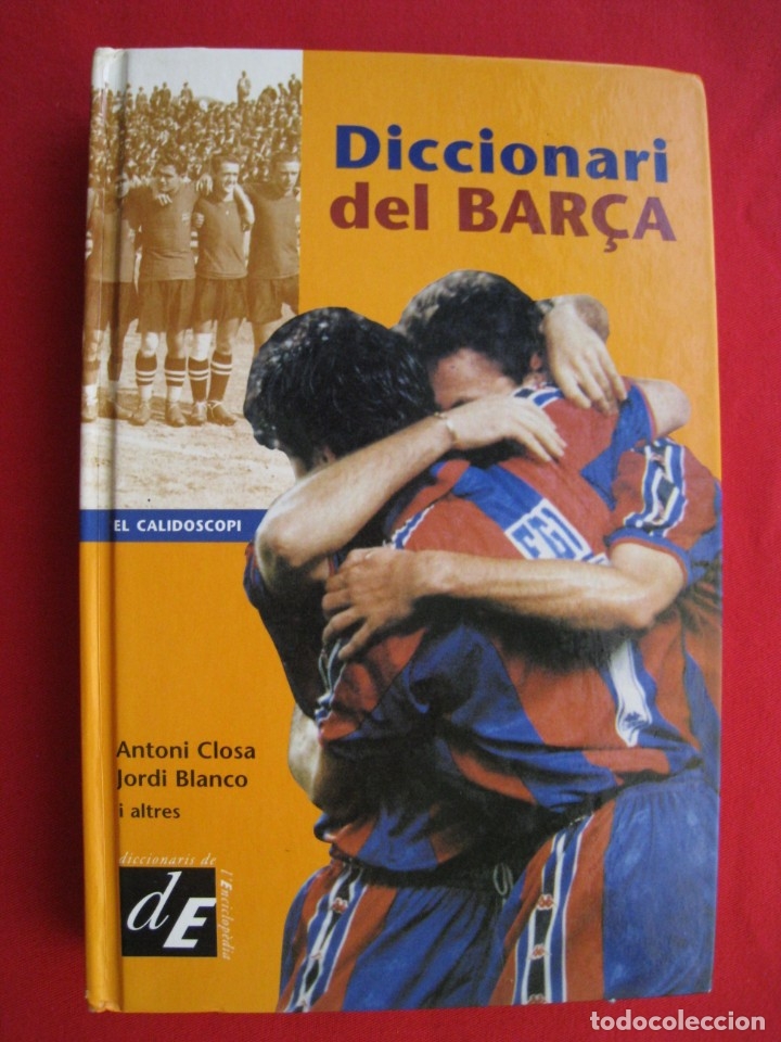 Coleccionismo deportivo: DICCIONARI DEL BAR&Ccedil;A - EN CATALAN. - Foto 1
