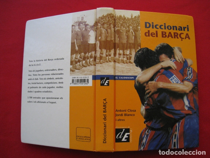 Coleccionismo deportivo: DICCIONARI DEL BAR&Ccedil;A - EN CATALAN. - Foto 7