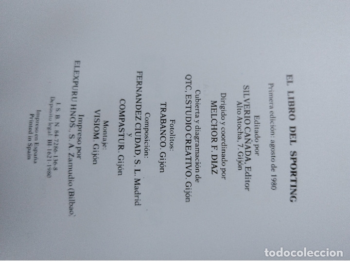 Coleccionismo deportivo: EL LIBRO DEL SPORTING - Foto 5