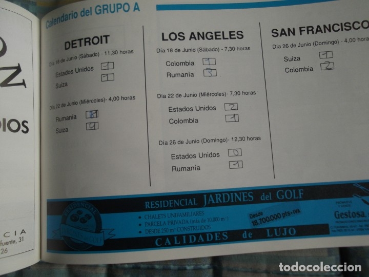 Coleccionismo deportivo: LIBRO XV COPA DEL MUNDO E.E.U.U.94 - Foto 3
