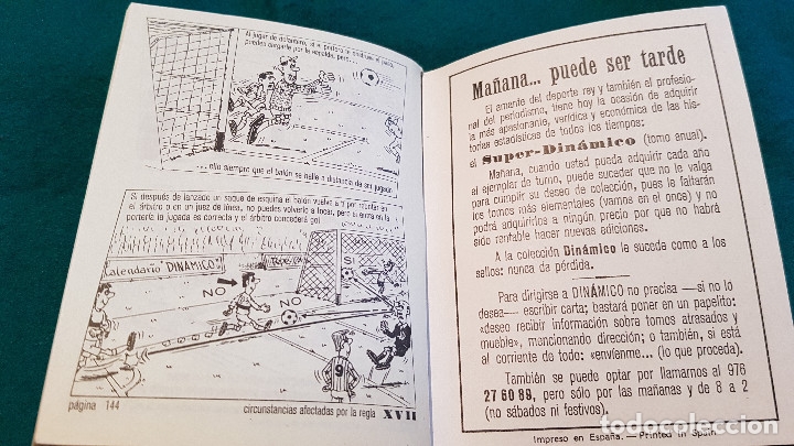 Coleccionismo deportivo: LAS REGLAS DEL FUTBOL (1981) - Foto 10