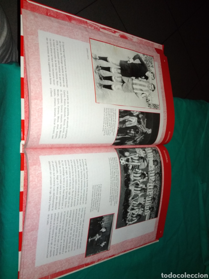 Coleccionismo deportivo: Libro de oro del Sporting - Foto 2
