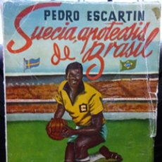 Coleccionismo deportivo: SUECIA, APOTEOSIS DE BRASIL. Lote 182179956