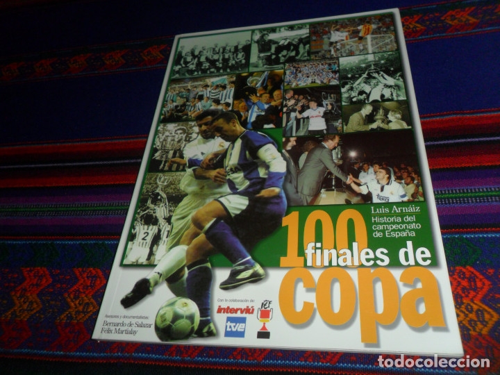 Coleccionismo deportivo: 100 FINALES DE COPA DE LUIS ARN&Aacute;IZ. INTERVI&Uacute; 2002. - Foto 2
