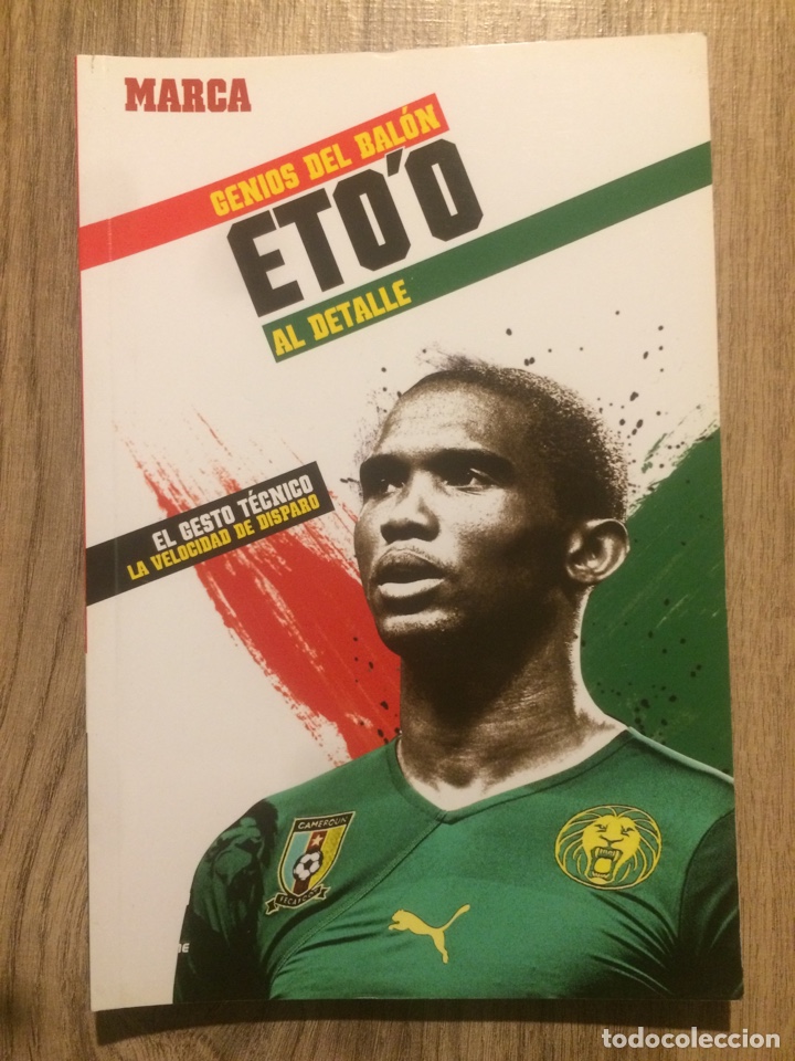 Coleccionismo deportivo: ETO&rsquo;O - GENIOS DEL BAL&Oacute;N- MARCA - Foto 1