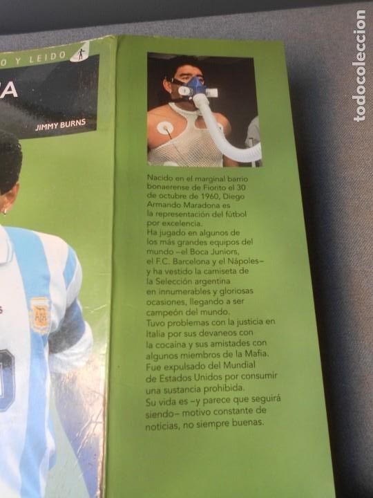 Coleccionismo deportivo: MARADONA, LA MANO DE DIOS. - Foto 2