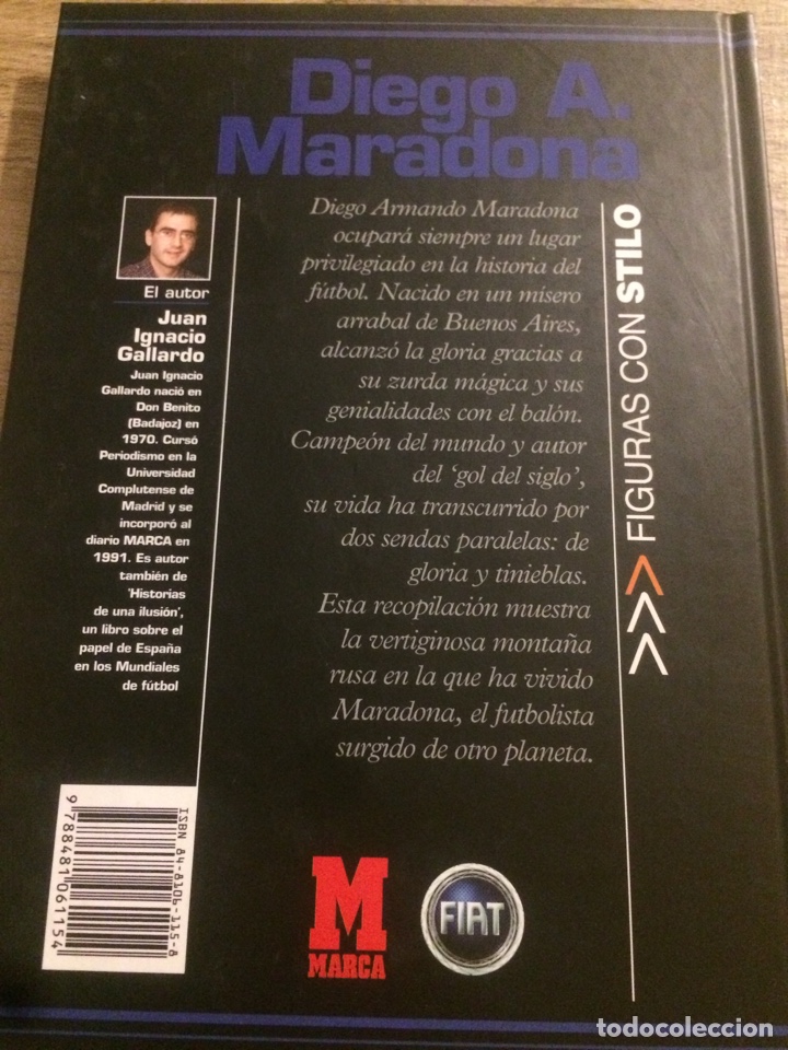 Coleccionismo deportivo: MARADONA &iquest;DE QUE PLANETA VINISTE?-MARCA- - Foto 4