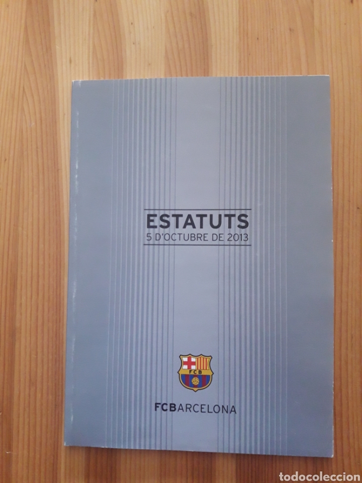 Coleccionismo deportivo: estatuts fc barcelona 2013 - Foto 1