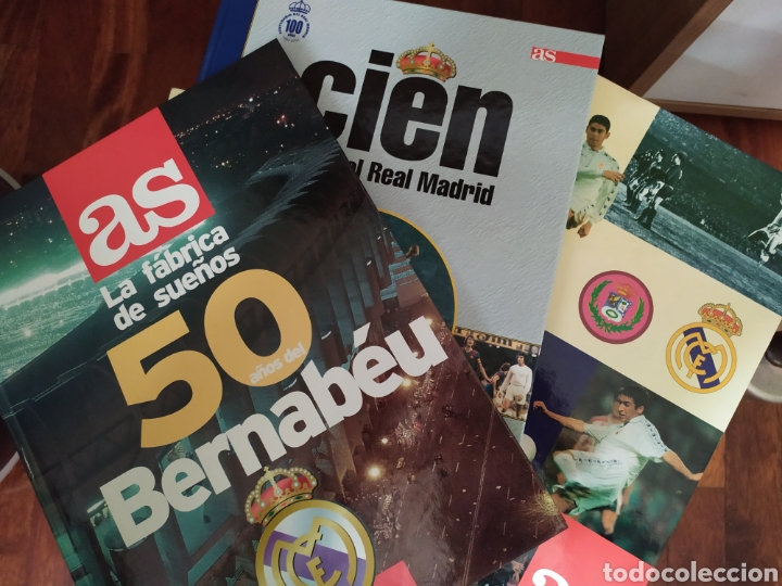 Coleccionismo deportivo: Lote de tres libros del Real Madrid - Foto 1