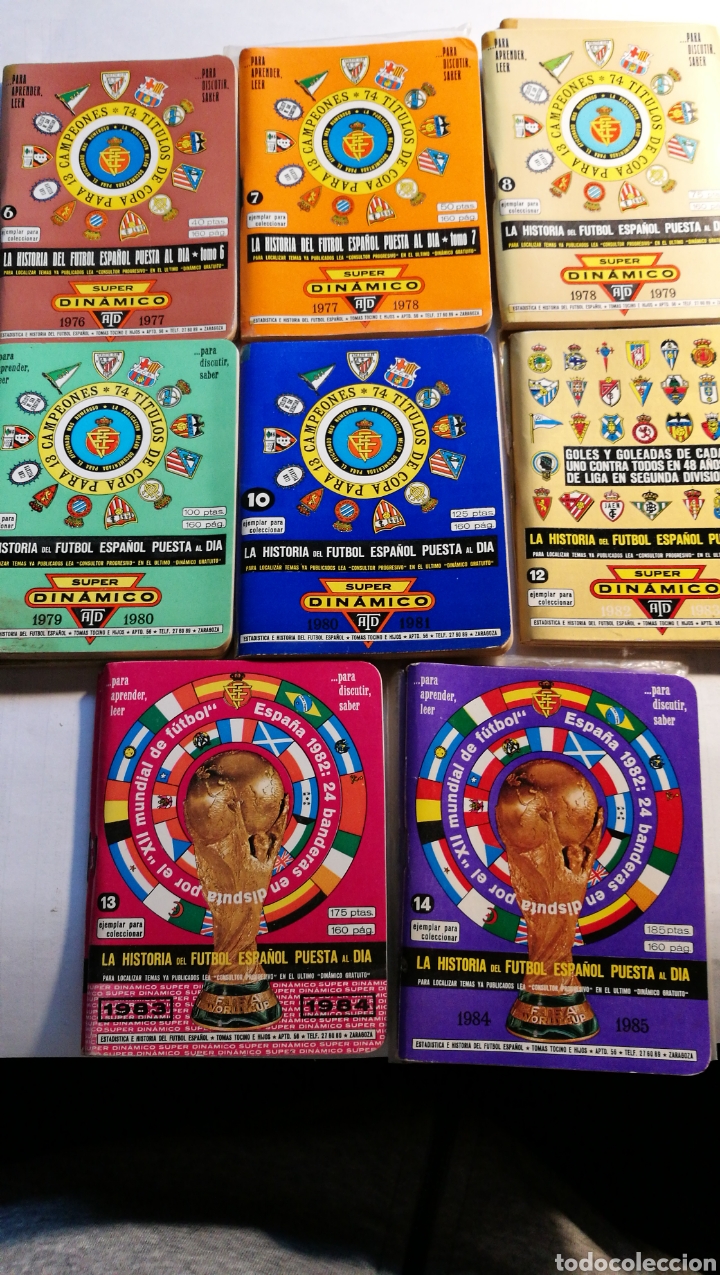Collectionnisme sportif: LA HISTORIA DEL FUTBOL ESPA&Ntilde;OL PUESTA AL D&Iacute;A
