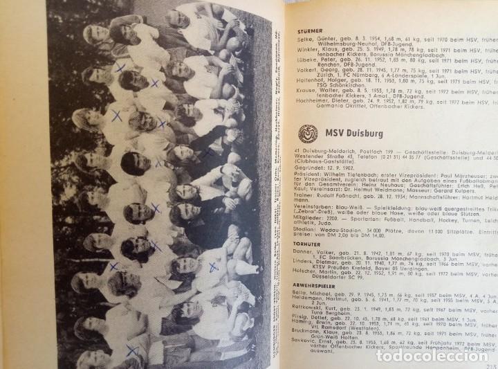 Coleccionismo deportivo: KICKER. - ALMANACH 1973 - # - Foto 8