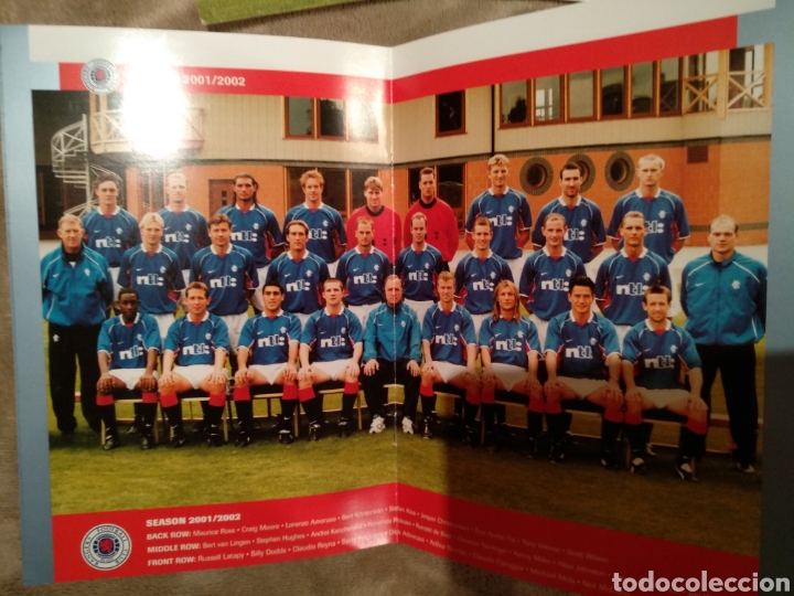 Coleccionismo deportivo: Mini folletos/libros Glasgow Rangers - Foto 2