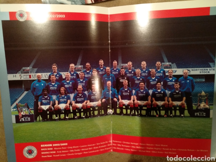 Coleccionismo deportivo: Mini folletos/libros Glasgow Rangers - Foto 5