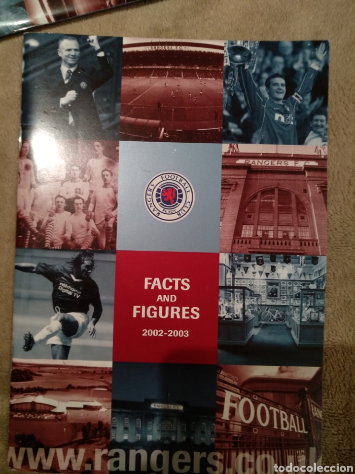 Coleccionismo deportivo: Mini folletos/libros Glasgow Rangers - Foto 6