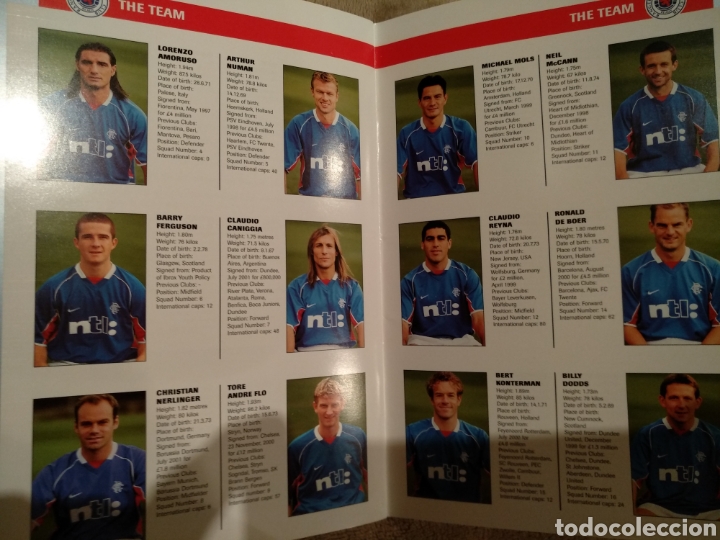 Coleccionismo deportivo: Mini folletos/libros Glasgow Rangers - Foto 7