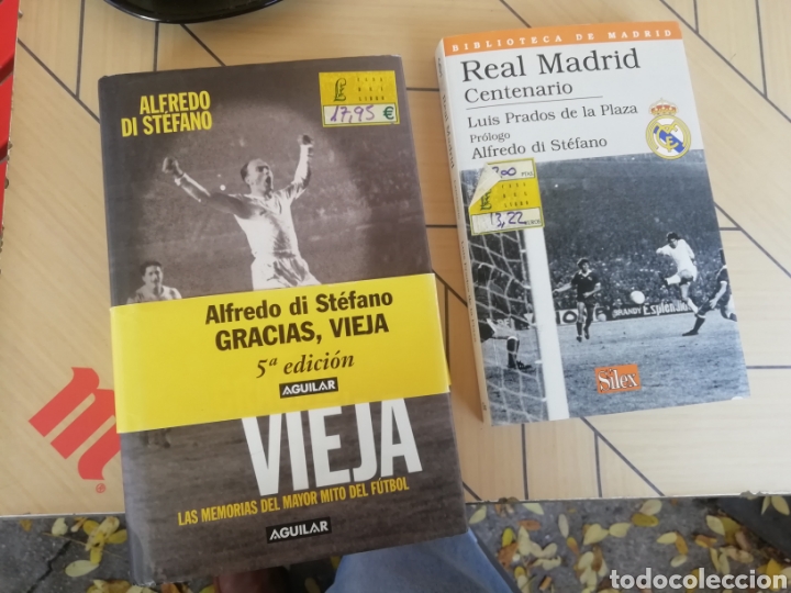 Coleccionismo deportivo: Real Madrid cf. 2 libros hist&oacute;ricos y &uacute;nicos. - Foto 1