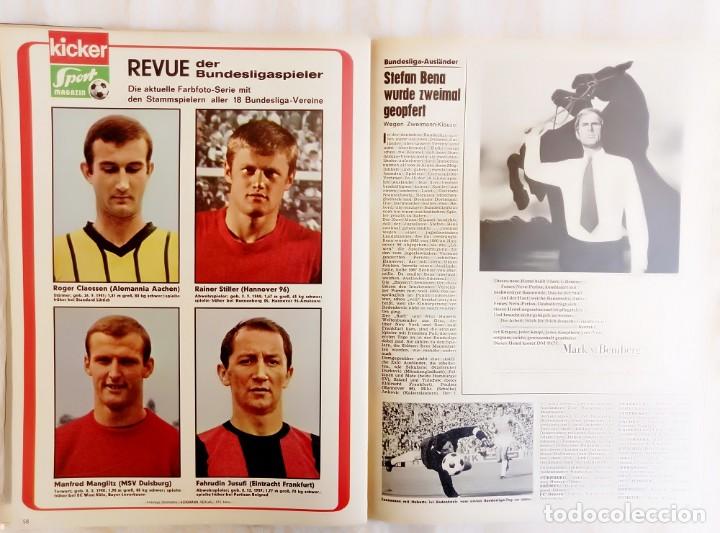 Coleccionismo deportivo: KICKER SPORT MAGAZINE. Weekly Issue / GER-068 - Foto 9