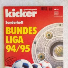 Coleccionismo deportivo: KICKER. “BUNDESLIGA SONDERHEFT 1994/95”. / GER-094. Lote 356948780