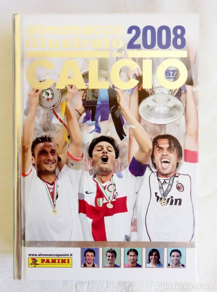 Coleccionismo deportivo: PANINI. &rdquo;ALMANACCO DEL CALCIO 2008&rdquo;. - Foto 1