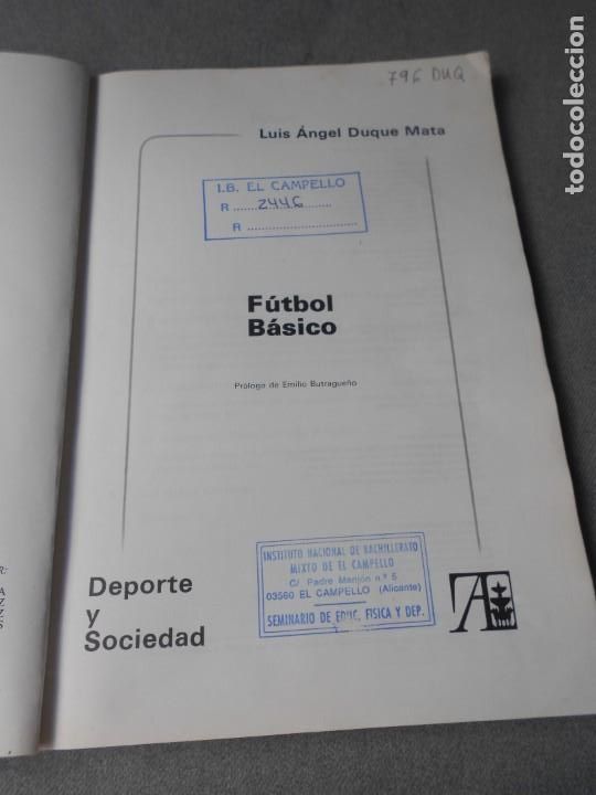 Coleccionismo deportivo: FUTBOL BASICO - Foto 3