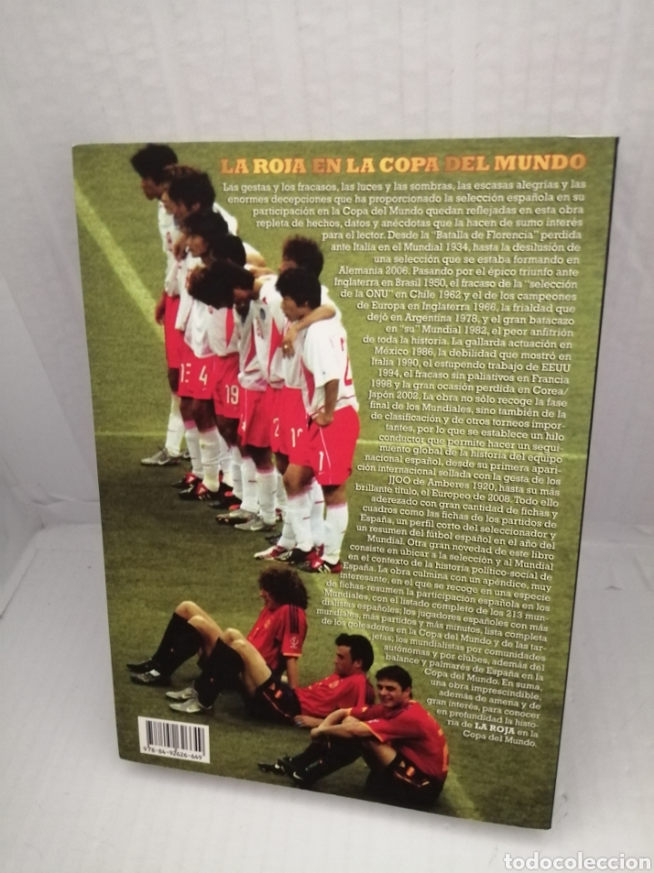 Coleccionismo deportivo: LA ROJA EN LA COPA DEL MUNDO (Primera edici&oacute;n) - Foto 2
