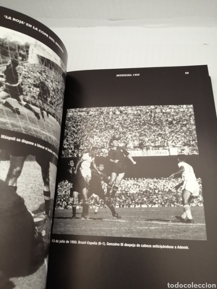 Coleccionismo deportivo: LA ROJA EN LA COPA DEL MUNDO (Primera edici&oacute;n) - Foto 7