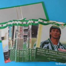 Coleccionismo deportivo: MUCHO BETIS - EL CORREO DE ANDALUCÍA - AÑO 1995. Lote 217938697