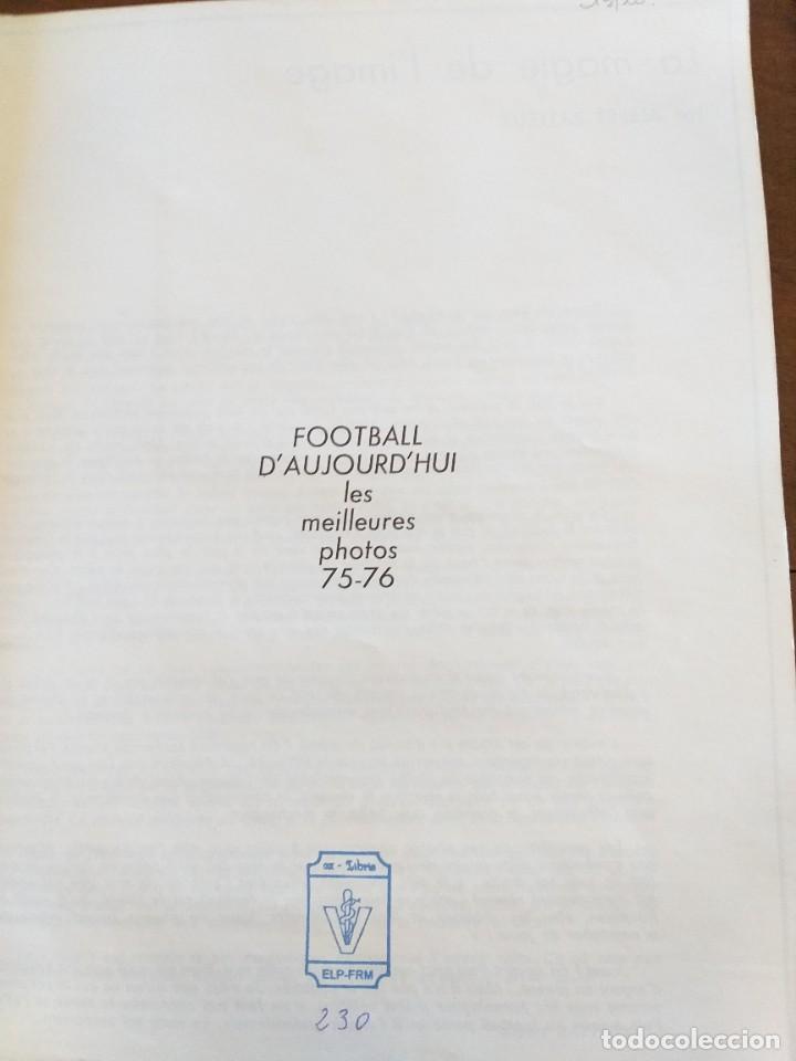 Coleccionismo deportivo: Lote con 7 libros de f&uacute;tbol en Franc&eacute;s, d&eacute;cada de los 70. - Foto 6