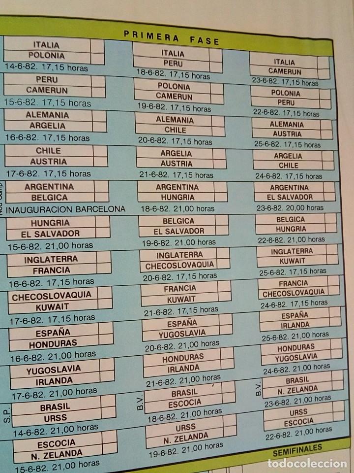 Coleccionismo deportivo: ESPA&Ntilde;A - 82 COPA DEL MUNDO. - Foto 7