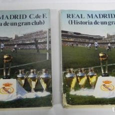 Coleccionismo deportivo: REAL MADRID C. DE FUTBOL (HISTORIA DE UN GRAN CLUB), LUIS MIGUEL GONZALEZ, EDITORIAL UNALI, 1984, SO. Lote 225063872