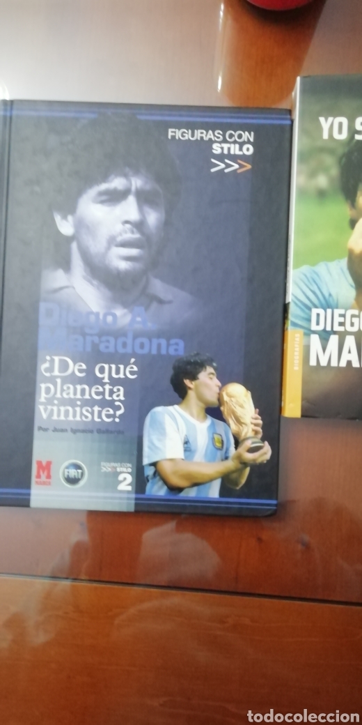 Coleccionismo deportivo: DIEGO MARADONA. LIBROS Y VIDEO DUELOS DE ORO - Foto 7