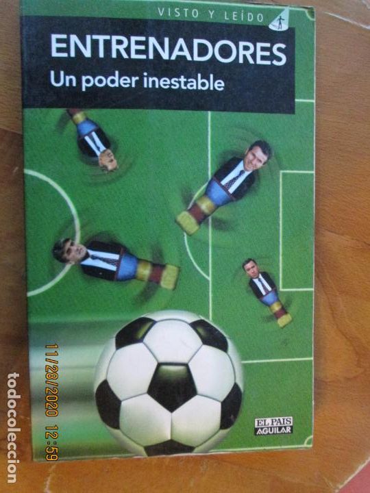Coleccionismo deportivo: ENTRENADORES UN PODER INESTABLE - EL PAIS AGUILAR -1997 - Foto 1