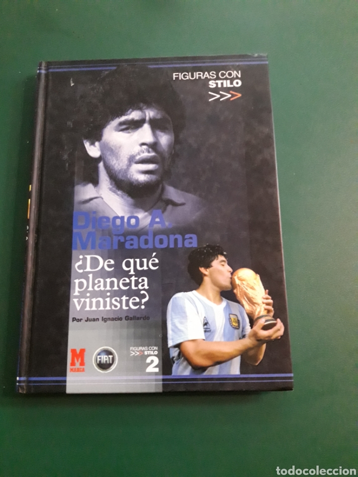 Coleccionismo deportivo: Diego Maradona, libro editado por MARCA - Foto 1